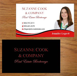 Business Card Design by Joy16589 for Suzanne Cook& Co | Design: #3560072