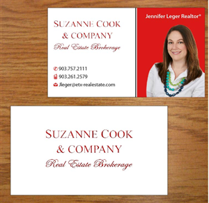 Business Card Design by Joy16589 for Suzanne Cook& Co | Design: #3560076