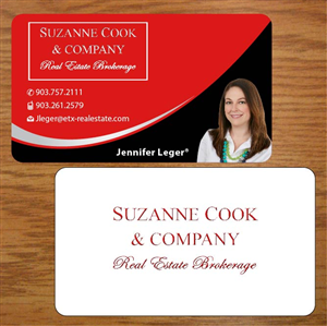 Business Card Design by Joy16589 for Suzanne Cook& Co | Design: #3560103