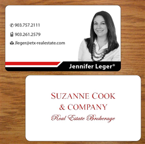Business Card Design by Joy16589 for Suzanne Cook& Co | Design: #3575335