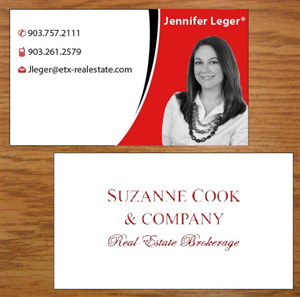 Business Card Design by Joy16589 for Suzanne Cook& Co | Design: #3575338