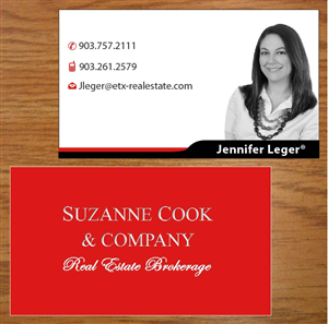 Business Card Design by Joy16589 for Suzanne Cook& Co | Design: #3575342