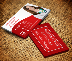 Business Card Design by Owaisias for Suzanne Cook& Co | Design #3569811