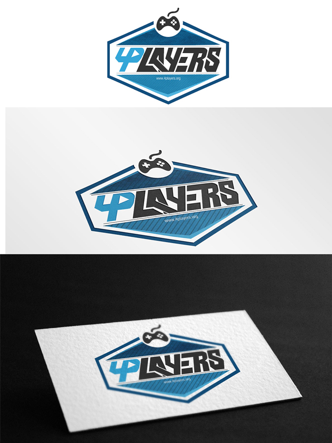 Logo Design by MadDesign for 4 Players | Design #3551793