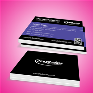 Business Card Design by Sandaruwan for Four Lakes Recreation | Design #3548508