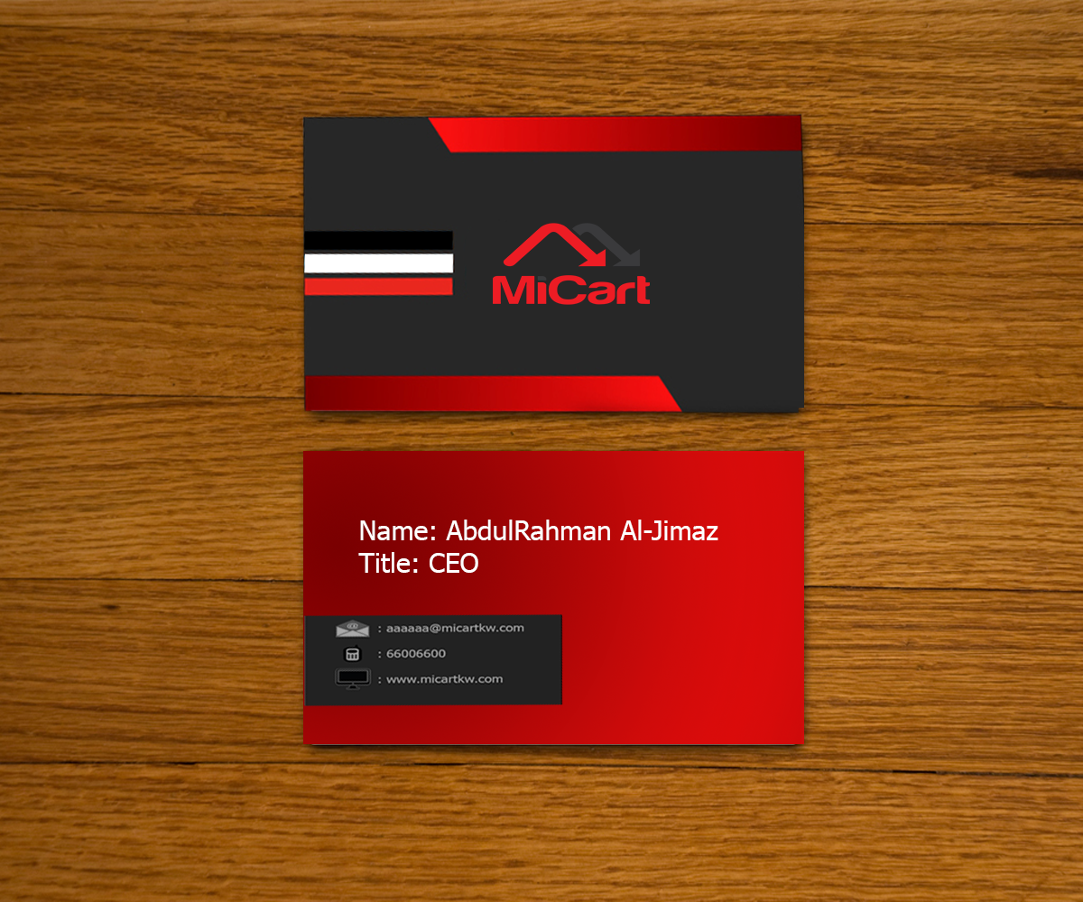Business Card Design by eman140 for this project | Design #3630709