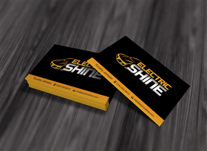 Business Card Design by diRtY.EMM for Electric Shine | Design: #907973