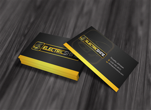 Business Card Design by diRtY.EMM for Electric Shine | Design: #913694