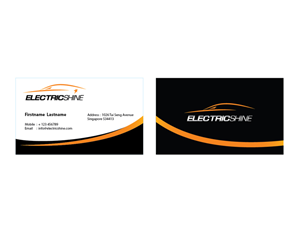 Business Card Design by cre8corner.com for Electric Shine | Design: #995736