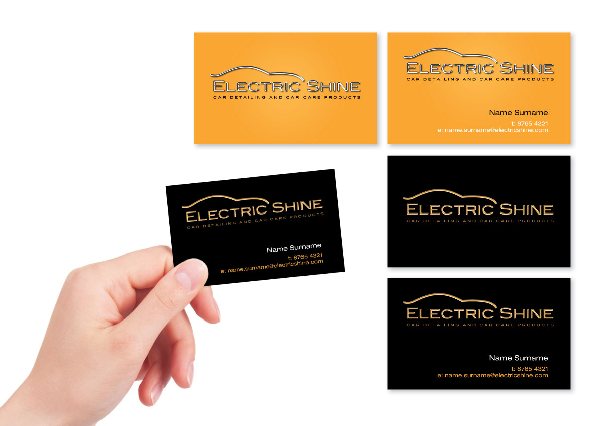 Visitenkarten-Design von JayTee für Electric Shine | Design #889519