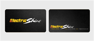 Business Card Design by jAY!.... for Electric Shine | Design: #925980