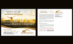 Postcard Design: Launch a Spiritual Adventure in Your Church | Diseño de Postal por NatPearlDesigns