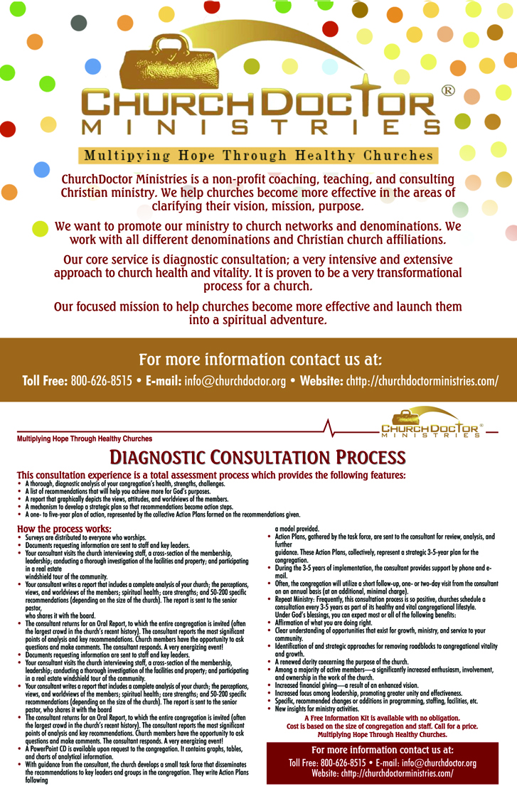 Design de Carte Postale par The Freelance Designer pour Church Doctor Ministries | Design #3572746