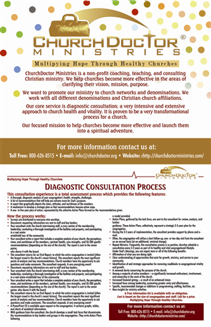 Postcard Design by Dexelance for Church Doctor Ministries | Design #3572746