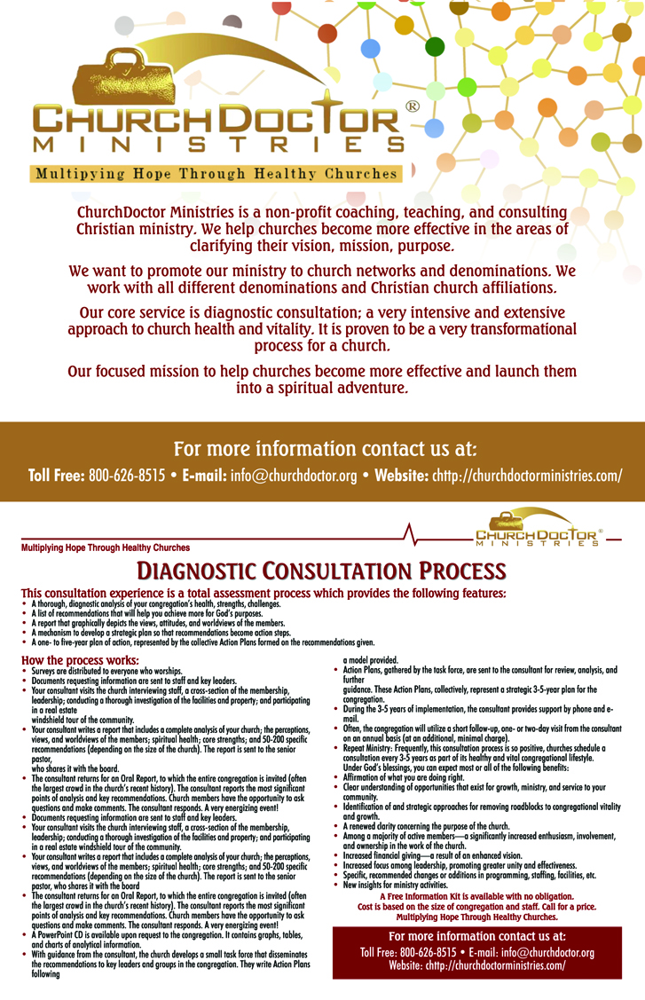 Postcard Design by The Freelance Designer for Church Doctor Ministries | Design #3572821