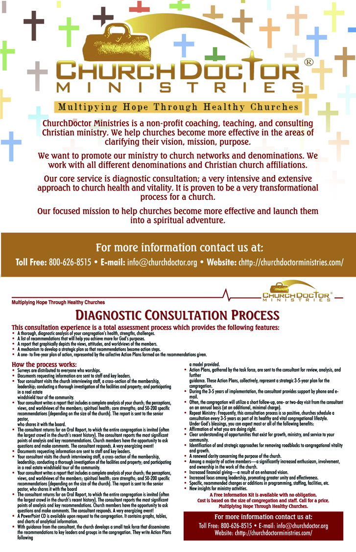 Postcard Design by The Freelance Designer for Church Doctor Ministries | Design #3573497