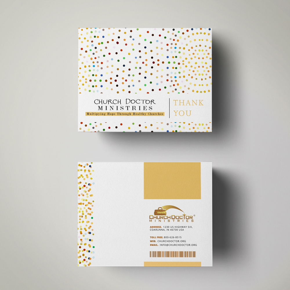 Diseño de Postal por stoodio.id para Church Doctor Ministries | Diseño #3580676