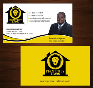Diseño de Tarjeta de Presentación por Joy16589 para Property Lions | Diseño: #3559806