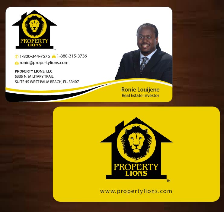 Business Card Design by Joy16589 for Property Lions | Design #3559822
