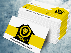Diseño de Tarjeta de Presentación por a7mddz para Property Lions | Diseño: #3561009