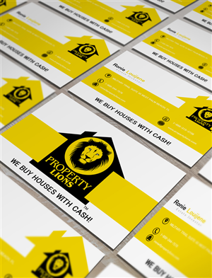 Diseño de Tarjeta de Presentación por a7mddz para Property Lions | Diseño: #3561016