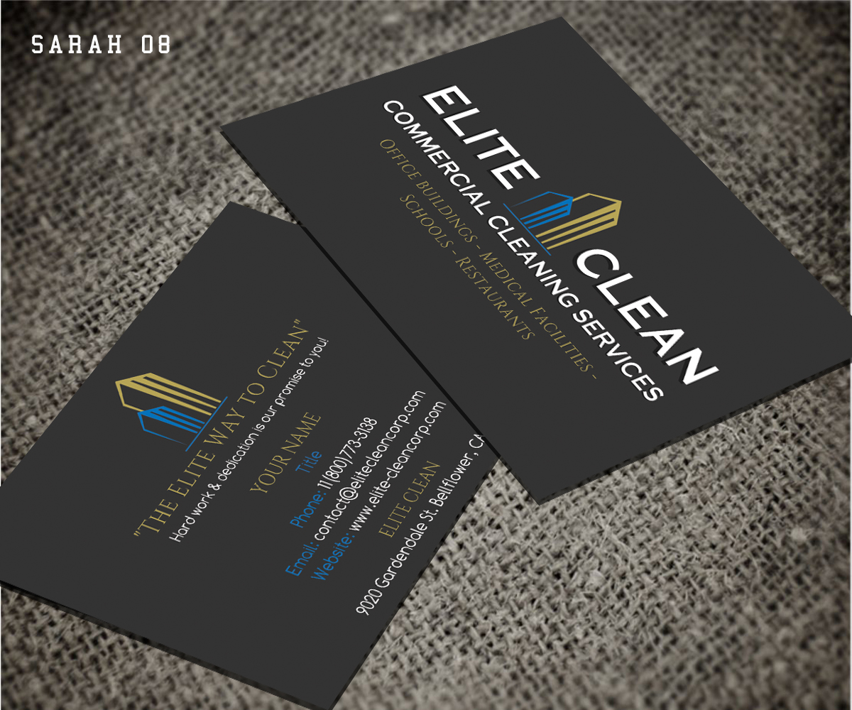 Business Card Design by Sarah Haroon for this project | Design #3585499