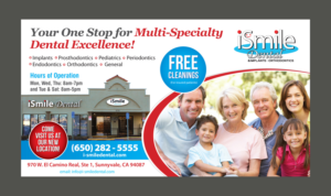 Design de Carte Postale par rkailas pour iSmile Dental | Design : #15306411