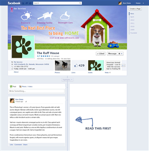 Facebook Design by rdesign12