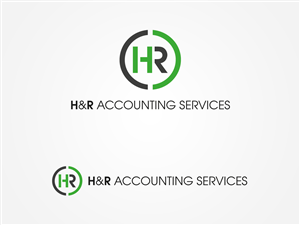Logo Design by drewSG for H & R ACCOUNTING SERVICES | Design: #884874