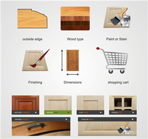 Icon-Design von INDIAN_Ashok für HQ Cabinet Doors | Design: #3549916