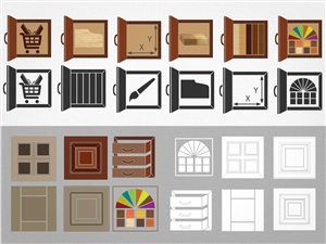 Icon-Design von Dannyd für HQ Cabinet Doors | Design: #3609099
