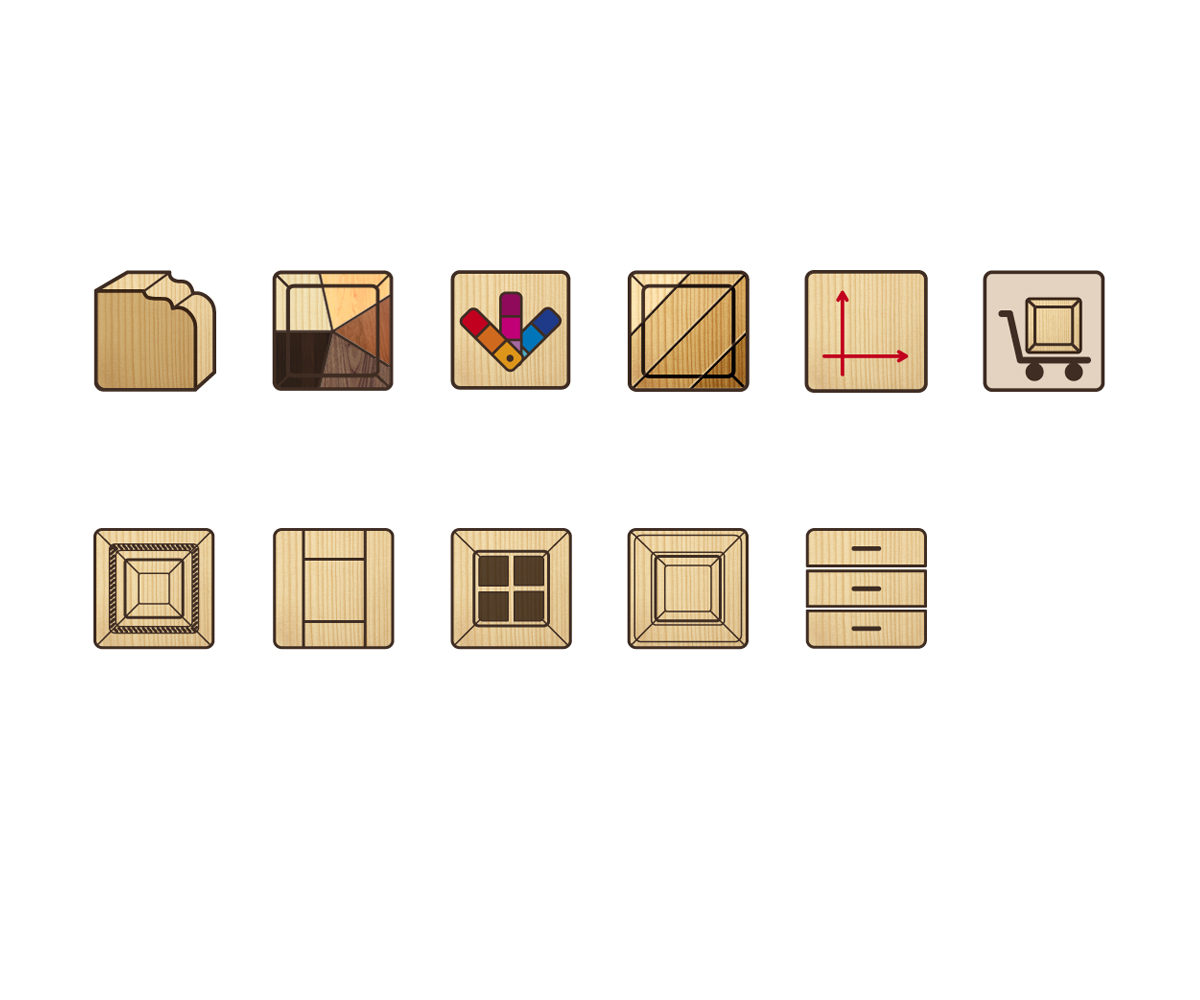 Icon Design by Didi for HQ Cabinet Doors | Design #3595301