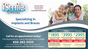 Postcard Design by TedAtkinson for iSmile Dental | Design #3551874