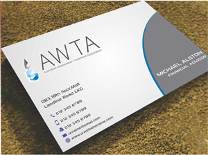 Business Card Design by AwsomeD for this project | Design: #3555358