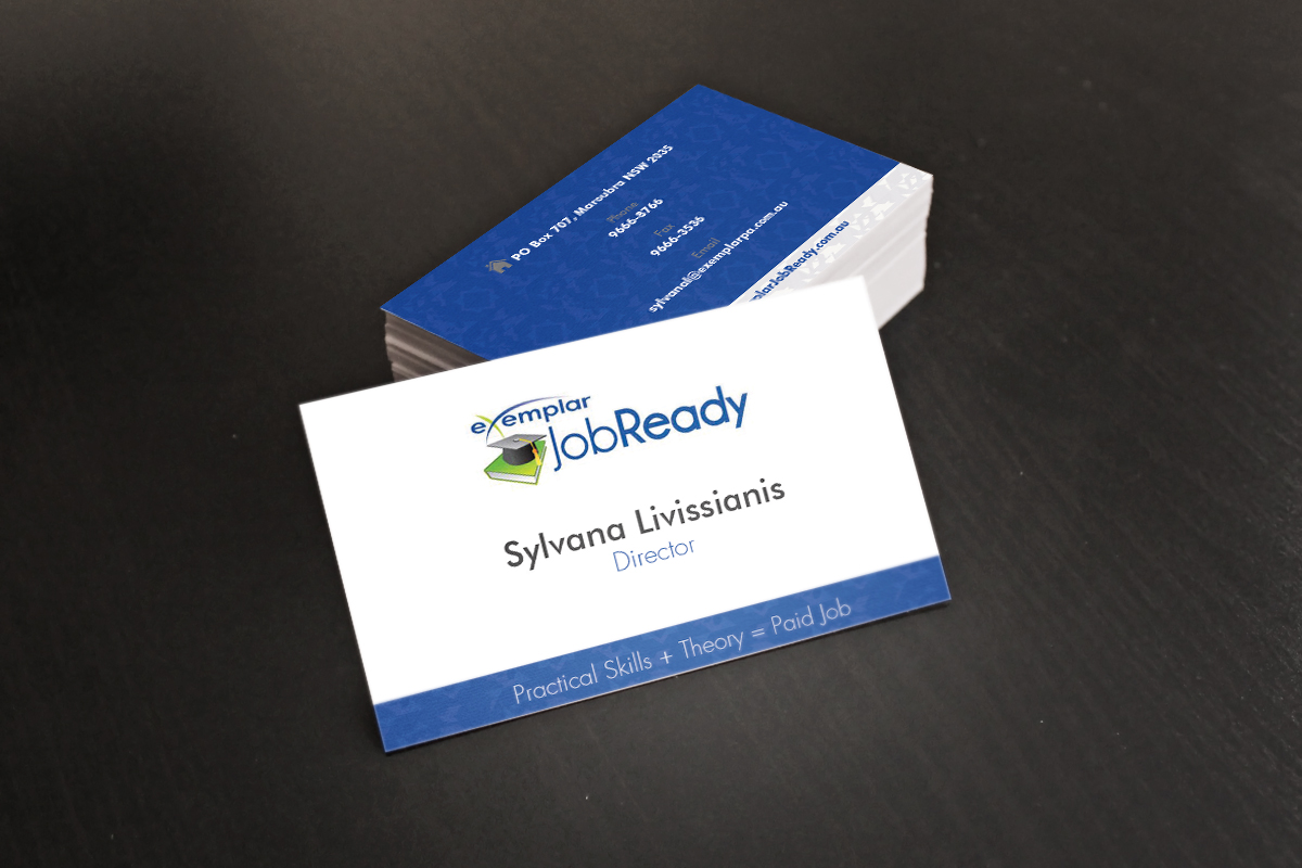 Business Card Design by Ron Mickey for Exemplar Performance Advantage | Design #3553248