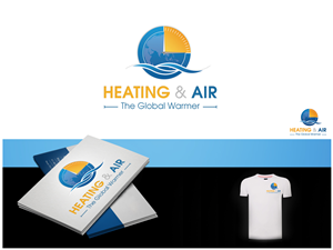 Logo Design by Honey GD for Dennis Riesche Heating & Air | Design: #3586031