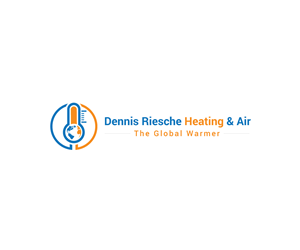 Logo Design by Keysoft for Dennis Riesche Heating & Air | Design: #3586205