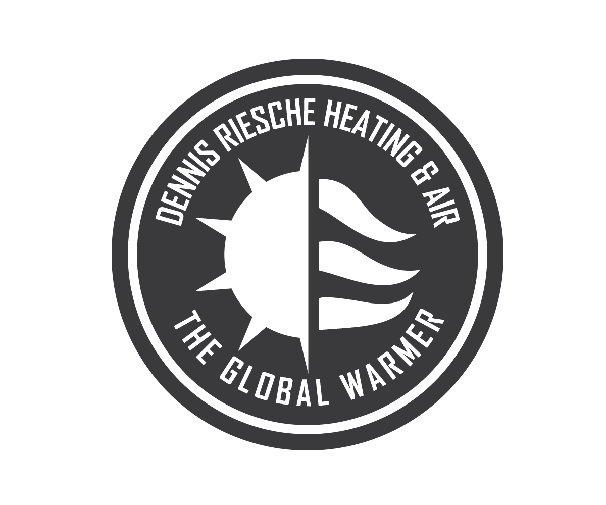 Logo Design by Dzains for Dennis Riesche Heating & Air | Design #3594341