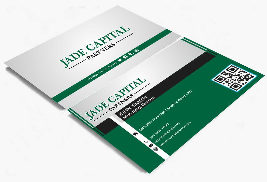 Diseño de Tarjeta de Presentación por AwsomeD para Jade Capital Partners | Diseño #3555270
