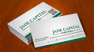 Business Card Design by AwsomeD for Jade Capital Partners | Design: #3555271