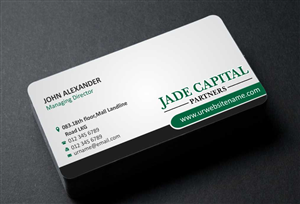 Business Card Design by AwsomeD for Jade Capital Partners | Design: #3555272