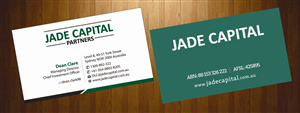 Business Card Design by harmi_199 for Jade Capital Partners | Design: #3552372