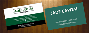 Business Card Design by harmi_199 for Jade Capital Partners | Design: #3552378