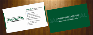 Business Card Design by harmi_199 for Jade Capital Partners | Design: #3552383