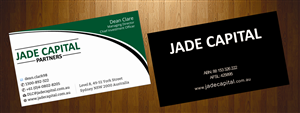 Business Card Design by harmi_199 for Jade Capital Partners | Design: #3552397
