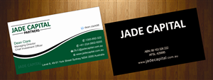 Business Card Design by harmi_199 for Jade Capital Partners | Design: #3552402