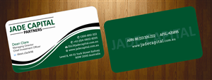 Business Card Design by harmi_199 for Jade Capital Partners | Design: #3552423