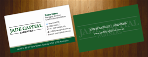 Business Card Design by harmi_199 for Jade Capital Partners | Design: #3692417