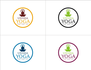 Vinyasa Yoga | Logo Design by logoworld