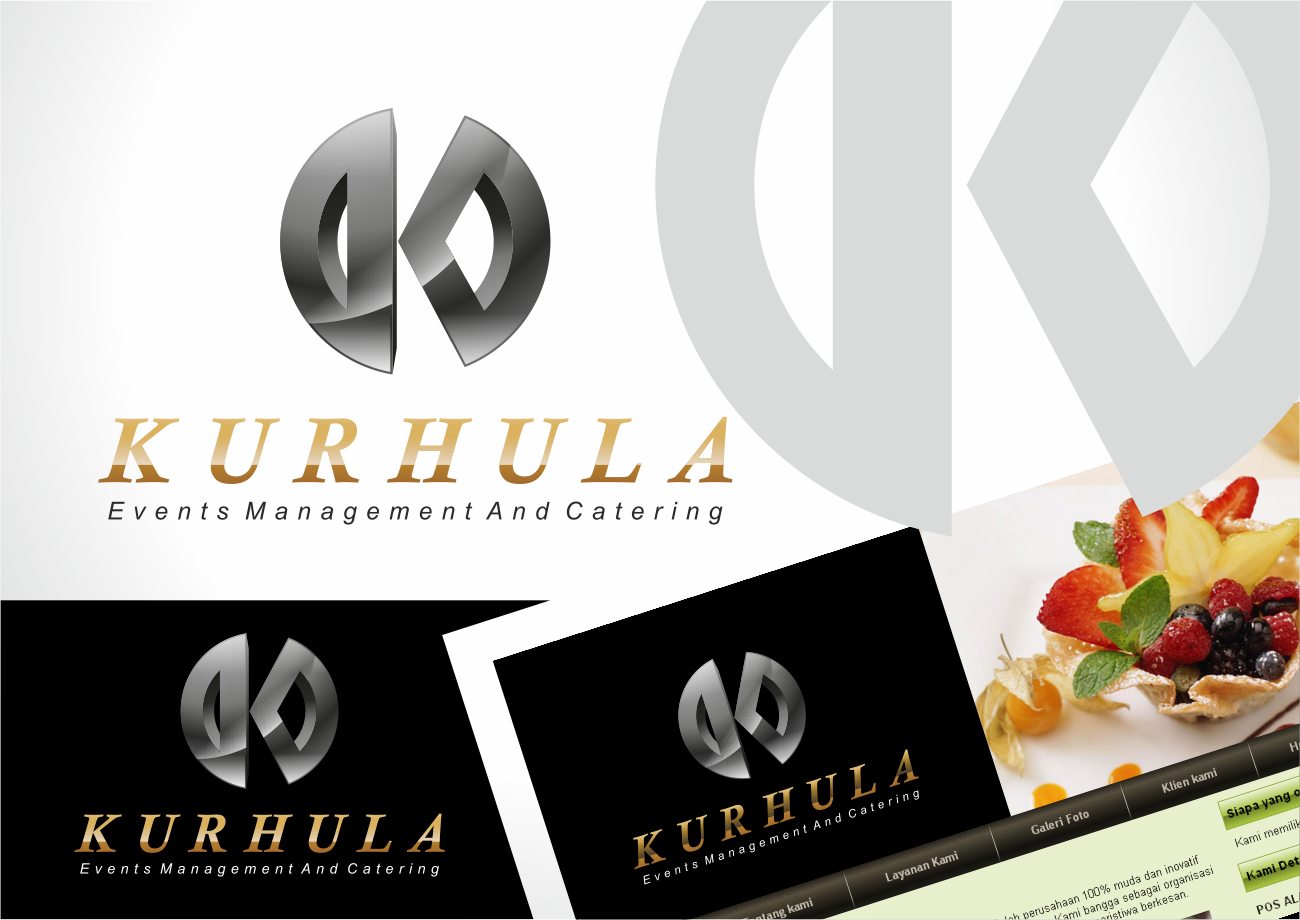 Logo Design by Srikandi for Kurhula Events Management and Catering | Design #889668